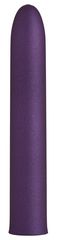 Фиолетовый гладкий вибратор Rocket Man - 14 см. - 