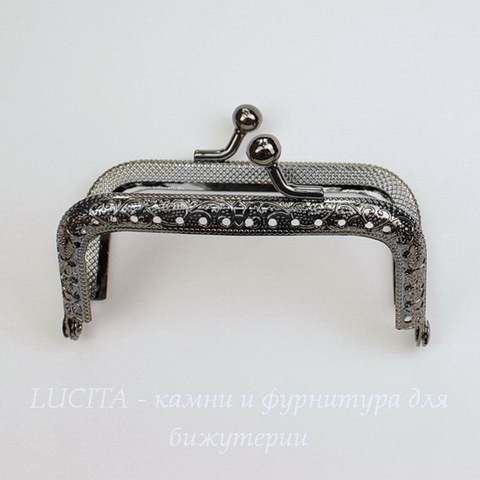 Фермуар 8,9х5,1 см (цвет - черный никель)