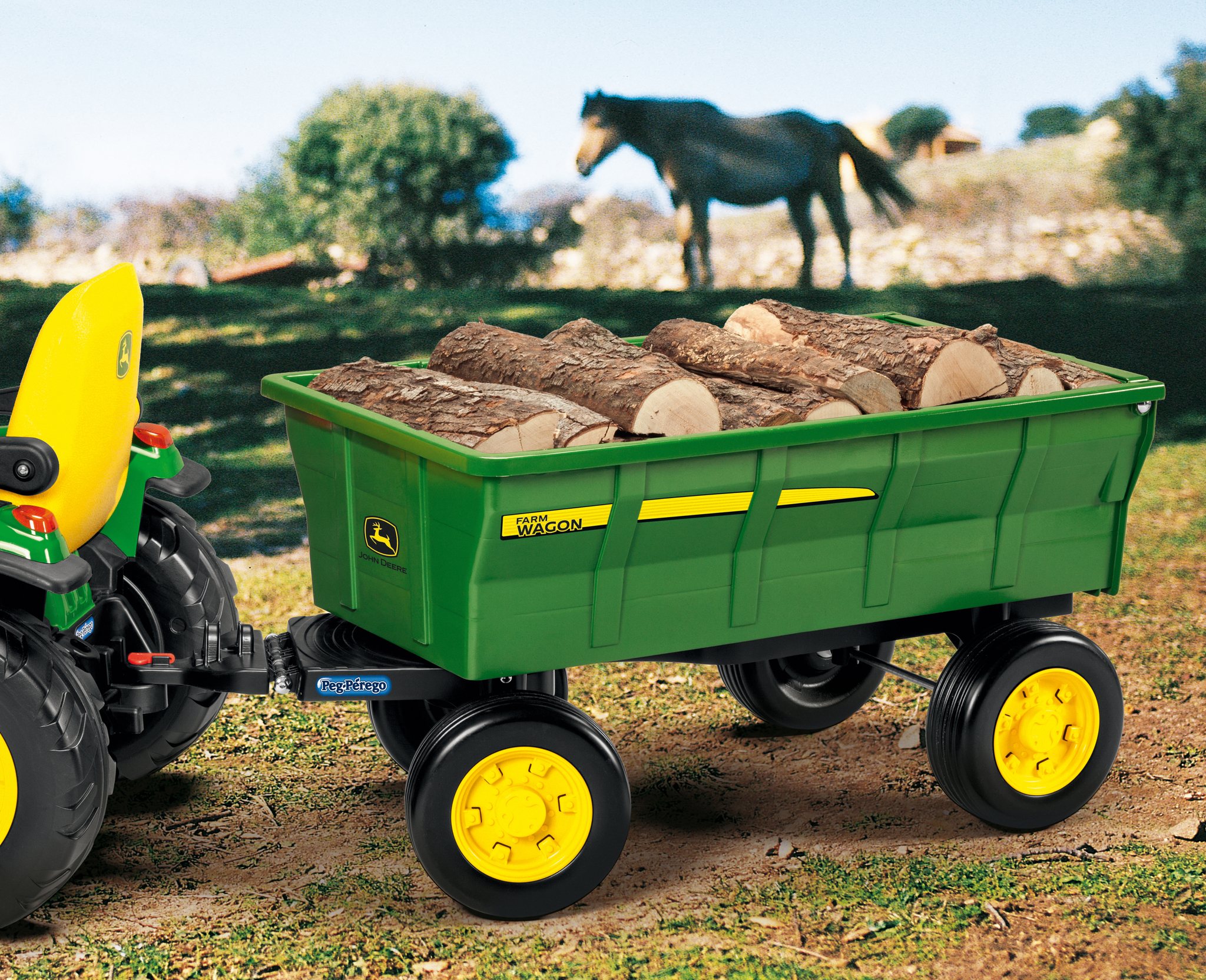 peg perego tractor wagon