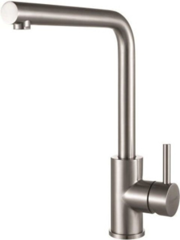 Aquanet AF211-41S AF211-41S Aquanet Steel, смеситель для кухни, сталь, сатин (228450)
