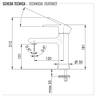 Remer V12BO Смеситель для раковины Remer Vanity V12BO, белый матовый