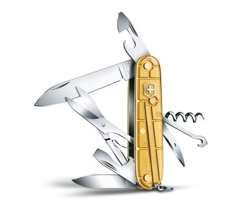Нож складной Victorinox Climber Gold LE 2016, 91 mm  (1.3703.T88)