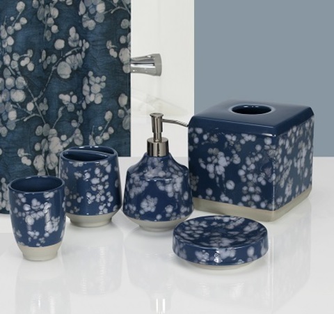 Мыльница Creative Bath Indigo Blossoms
