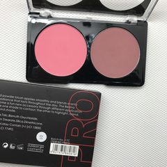 OG-Y6875 Румяна для лица шелковистые+бронзатор тон 01,Blush/Soft Lights Duo