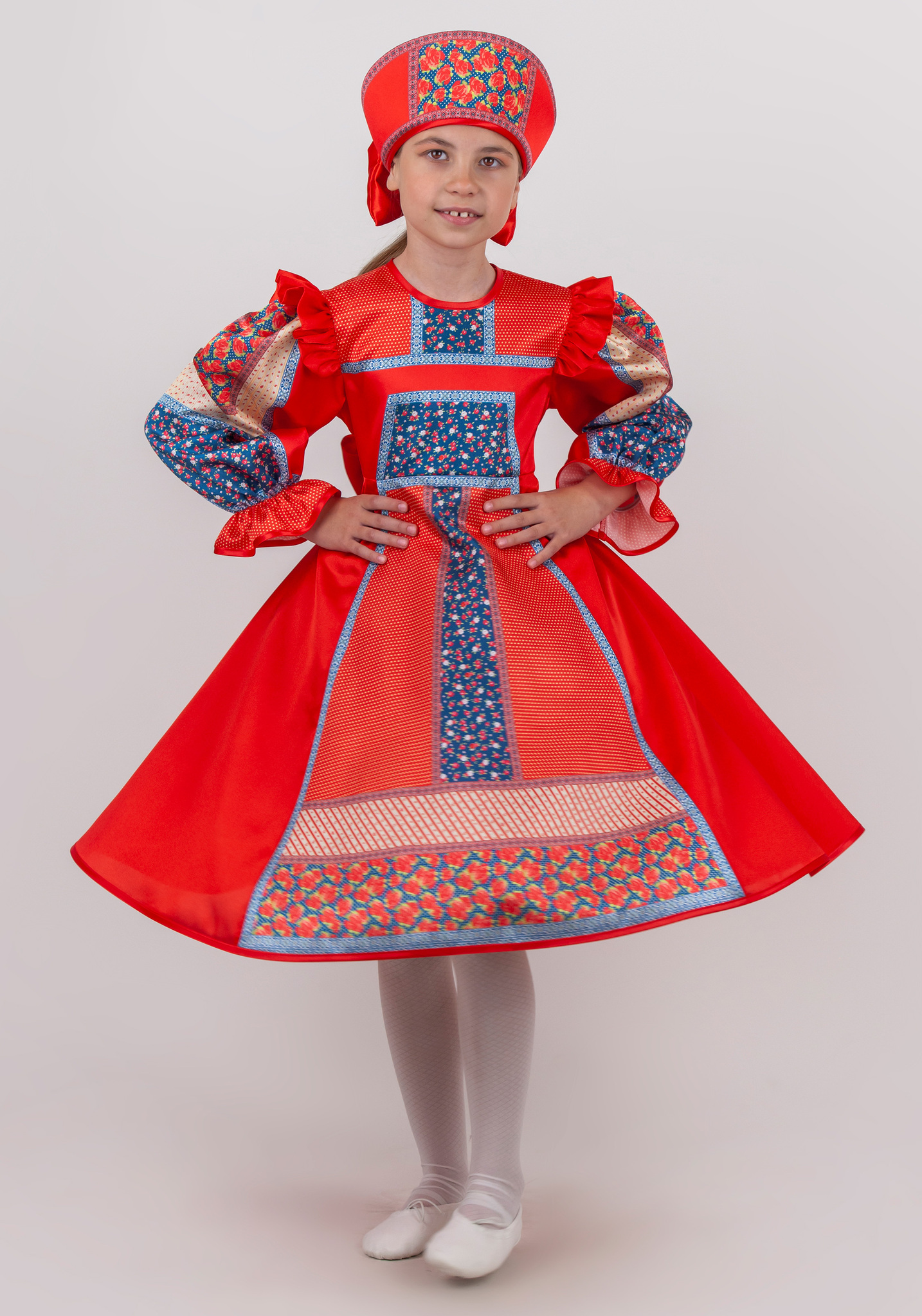 Предлагаю сшить платье в традиционном русском стиле! А потом устроим смотрины. Выкройка и идеи