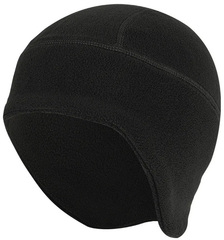 Шапка флисовая с ушками Skully Elastic Fleece Ear Hat black