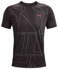 Теннисная футболка Under Armour Men's UA Breeze 2.0 Trail T-Shirt - jet gray/stone