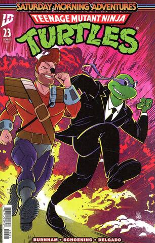 Teenage Mutant Ninja Turtles Saturday Morning Adventures Continued #23 (Cover B) 