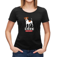 Футболка "Джек - люблю свою собаку"