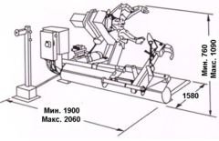 Шиномонтажный станок ГАРО ШМГ- 2 до 42 (56) дюймов