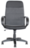 Кресло МКР 758, эко кожа черная/ткань серая