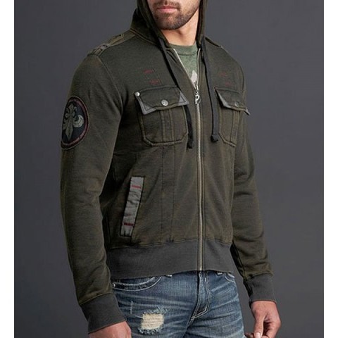 Affliction | Худи мужское Black Horse Hoody 110OW004 правый бок