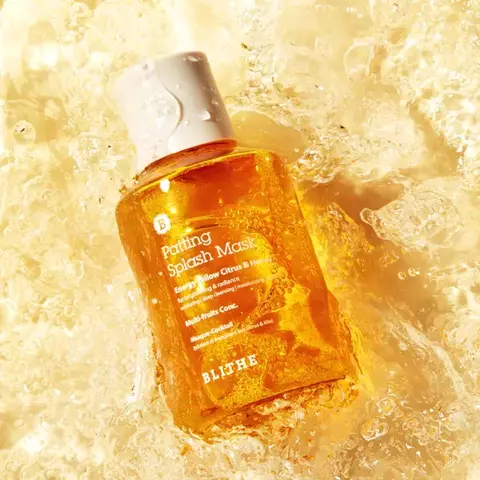 Сплэш-маска для сияния  Blithe «Энергия Цитрус и мед» Patting Splash Mask Yellow, 150 мл
