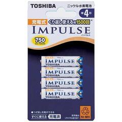 Аккумуляторные батареи TOSHIBA IMPULSE TNH-4A 4P тип ААА 4шт