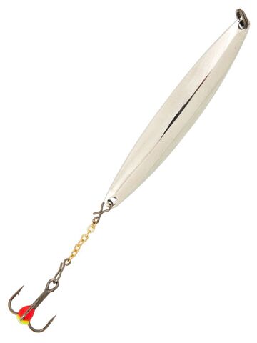 Блесна вертикальная зимняя LUCKY JOHN Nail Blade (цепочка, тройник), 55 мм, S