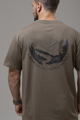 Летняя футболка для города Remington Elbrus Green Grey на remingtonn.ru