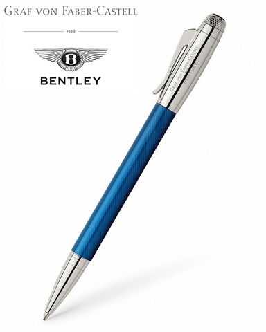 Ручка шариковая Graf von Faber-Castell Bentley Sequin Blue (141749)