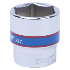 KING TONY (333524M) Головка торцевая стандартная шестигранная 3/8", 24 мм