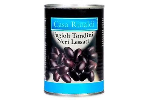 Фасоль черная Casa Rinaldi, 400г