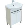 Aquanet 298579 Тумба c раковиной Донна 60 цв.бел.дуб/белый (Shenxin) (298579)