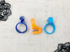 Кольцо с лезвием для обрезки ниток, ассорти