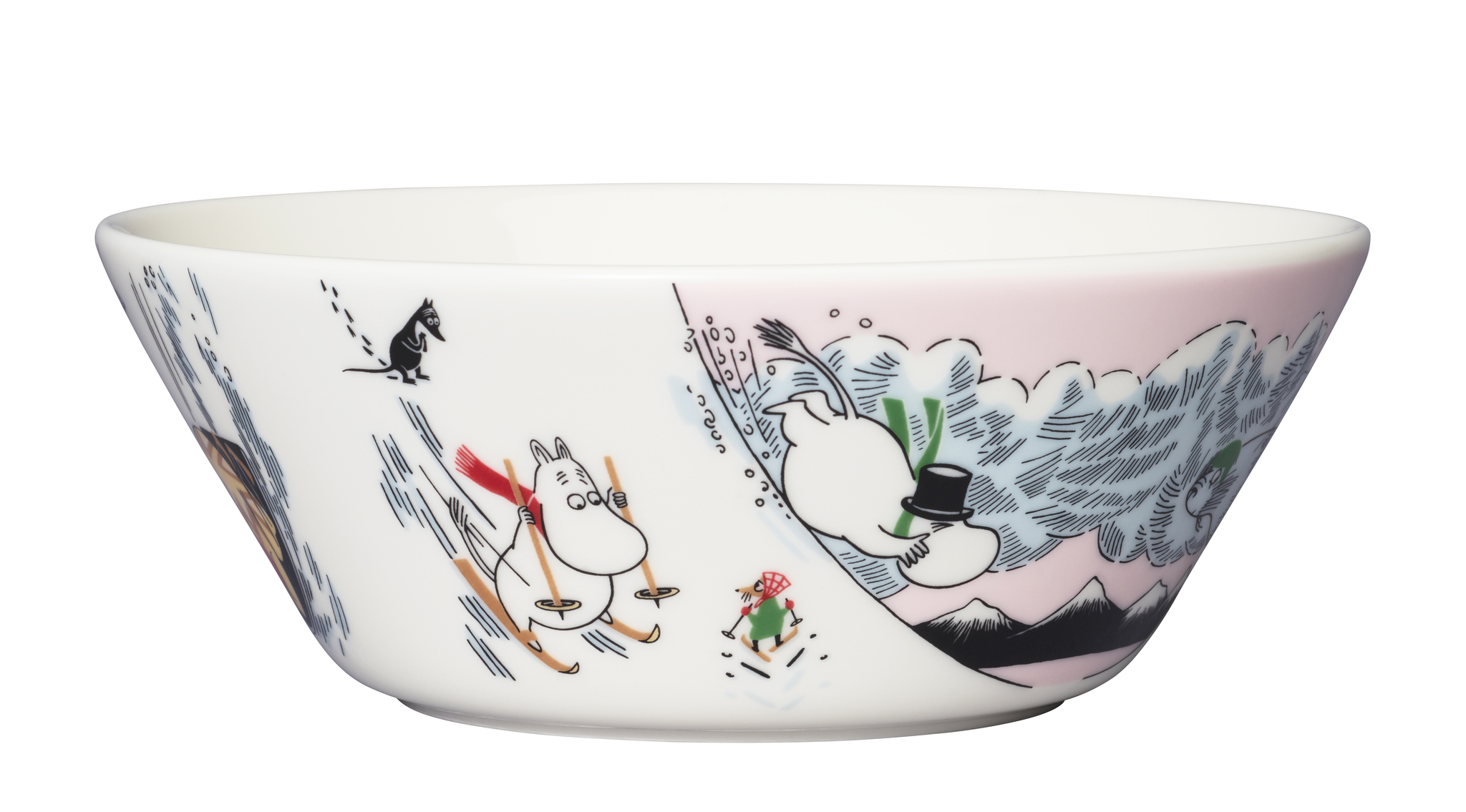 Пиала Moomin Катание на санях 15 см limited