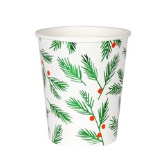 Стаканы "Festive Leaves & Berries"8 шт.
