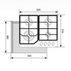 Варочная панель LEX GVG 640-1 WH схема
