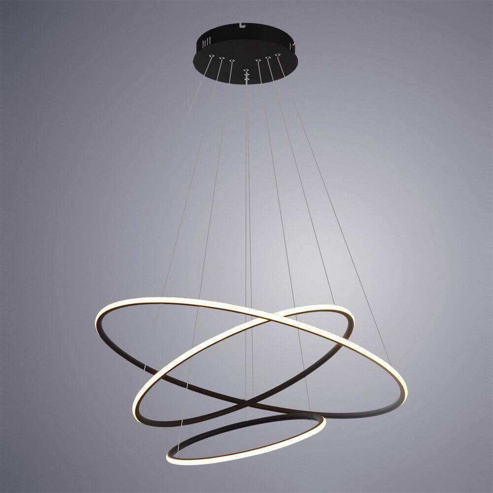 Подвесной светодиодный светильник Arte Lamp A2500SP-3BK