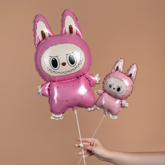 К Мини-фигура, Плюшевый эльф, Розовый, 17''/43 см, 5 шт. (в упаковке)