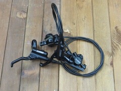 Тормоза новые Tektro HD-M290, hydraulic disc, 180/160mm rotor