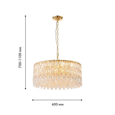 Подвесная люстра Favourite Robby 4722-12P