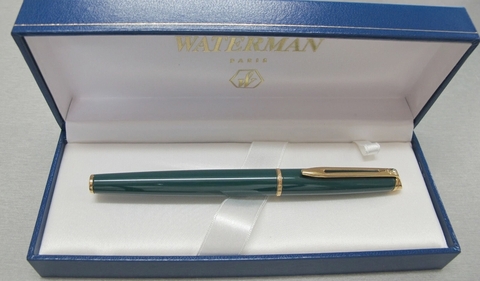 Ручка перьевая Waterman Hemisphere Lacquer Green GT, F (S0039700)