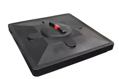 Бак для душа Пластерра SH 150 л.(960x960x290см;черный) - арт.561529