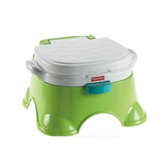 Mattel Fisher-Price Королевский горшок 3 в 1, салатовый (BGP36)