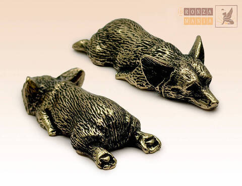 фигурка Собака Корги - Я устал