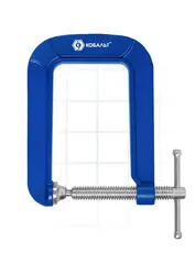 Струбцина G-образная КОБАЛЬТ ГЛУБОКАЯ, ширина зажима 65 мм, глубина зажима 135 мм (923-767)