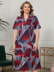 4536 Халат на пуговицах