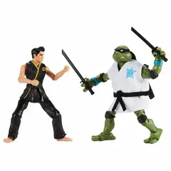 Фигурки Playmates Toy TMNT x Cobra Kai: Leonardo vs. Miguel Diaz