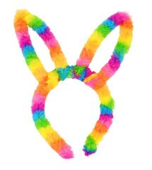 Ободок Пушистый для Девочек - Ушки Зайчика СВЕТ