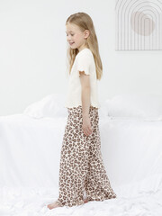 пижама  для девочки  МП 1669/молочный Н253