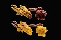 Силиконовый молд № 5006 Большая ветка винограда