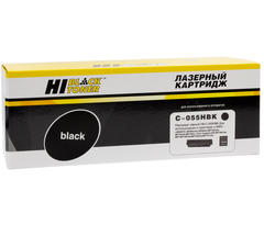 Картридж Hi-Black (HB-№055H BK) Canon i-Sensys LBP663Cdw/664Cx/MF742Cdw/744Cdw/746Cx, Bk, 7,6K б/ч