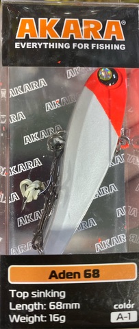 Воблер Akara раттлин Aden 68 мм 16 гр.  A 1