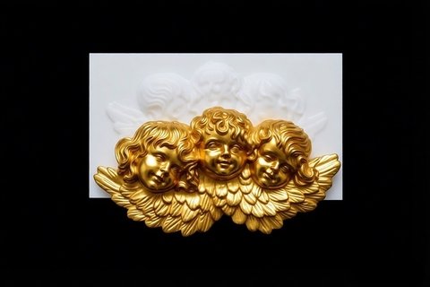 Силиконовый молд Три ангела