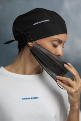 Медицинская шапочка с фиксаторами женская