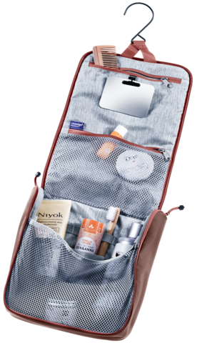 Картинка несессер Deuter Wash Center II Caspia/Raisin - 2