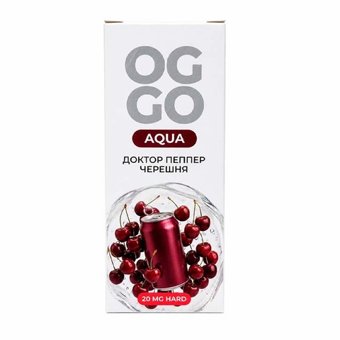 Жидкость OGGO AQUA 2% HARD Salt 30 ml - ДОКТОР ПЕППЕР ЧЕРЕШНЯ