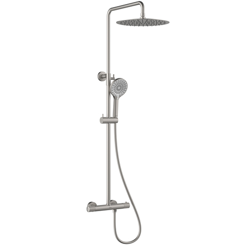 Смеситель термостатический для душа Lemark LMF-8045B-BN 
