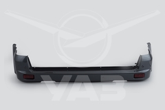 Накладка заднего бампера УАЗ-3163 (с2015г.) (темно-серый металлик)